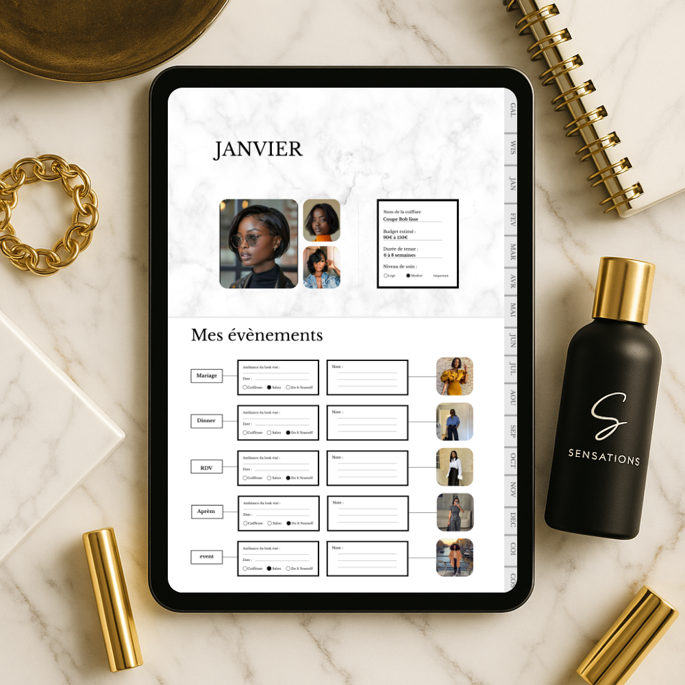 Sensations Planner
