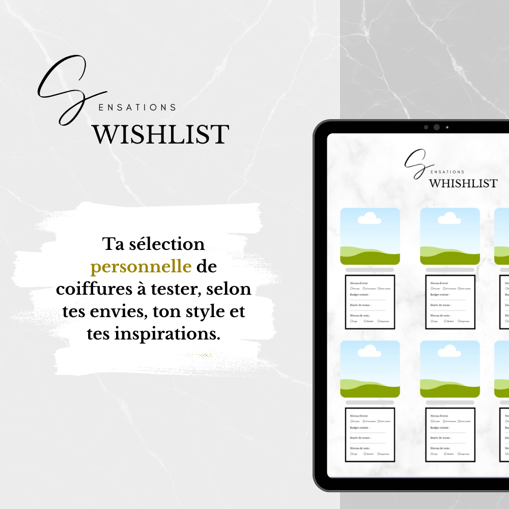 Sensations Planner