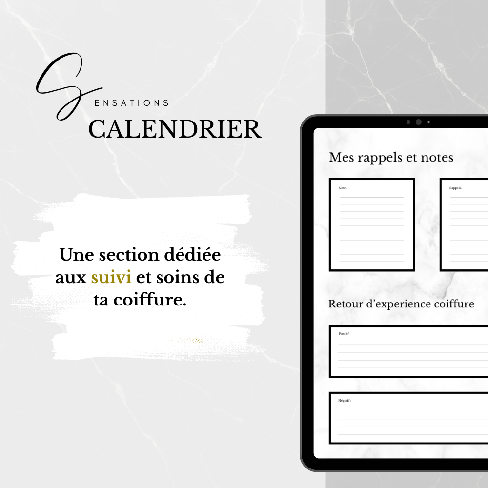 Sensations Planner