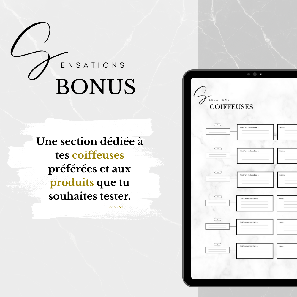 Sensations Planner